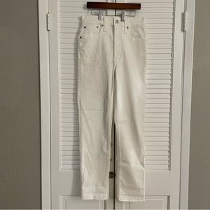 SOLD Madewell the perfect vintage crop jeans